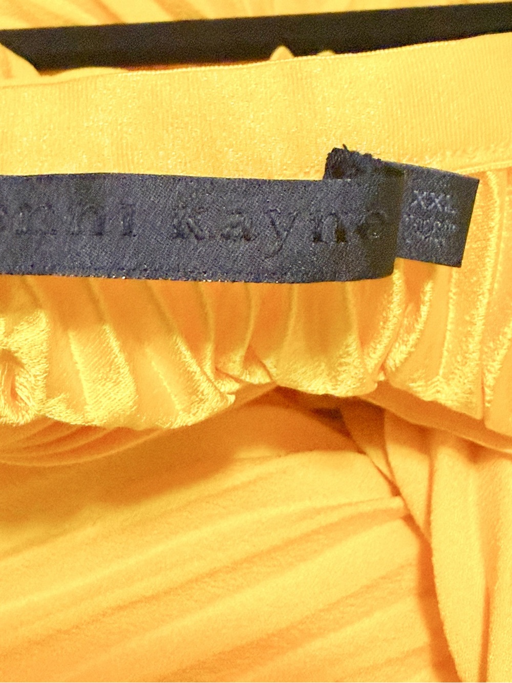 Jenni Kayne Yellow Pleated Maxi Skirt, like new size xxl💛💛 - Picture 8 of 10